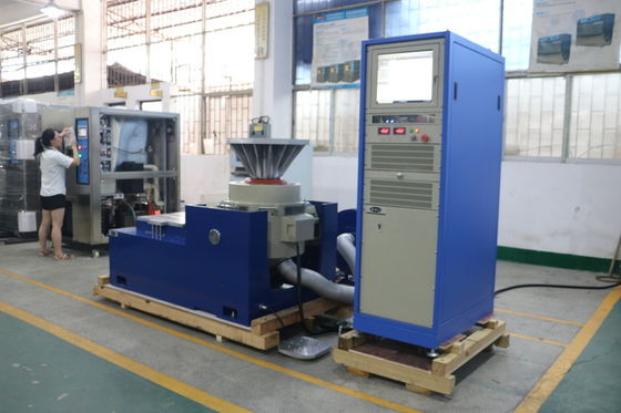 کنترل کامپیوتری باتری الکترومغناطیسی و میز آزمایش لرزش برای خودرو