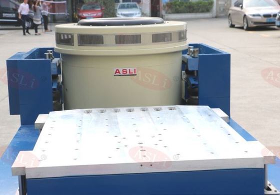 Motorcycle and Electric Vehicle Vibration Testing Machine with 25mm Impact Displacement 6.5kg Moving Coil Weight and Dia. 230 mm Moving Coil Size