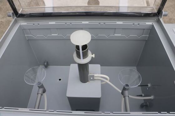 دستگاه تست پیری تسریع شده اسپری نمک با نازل پیوسته خودکار Astm B117، دستگاه تست مقاومت در برابر خوردگی مه نمک دریا