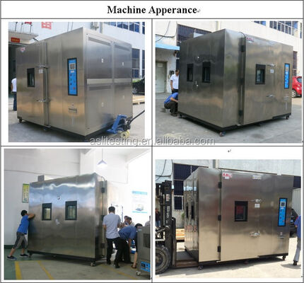 آتش سوزی در اجاق آزمایش راه رفتن در اتاق ثبات