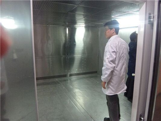 اتاق آزمایش آب و هوایی پیاده روی. اتاق رطوبت درجه حرارت بزرگ برای شبیه سازی محیط زیست.