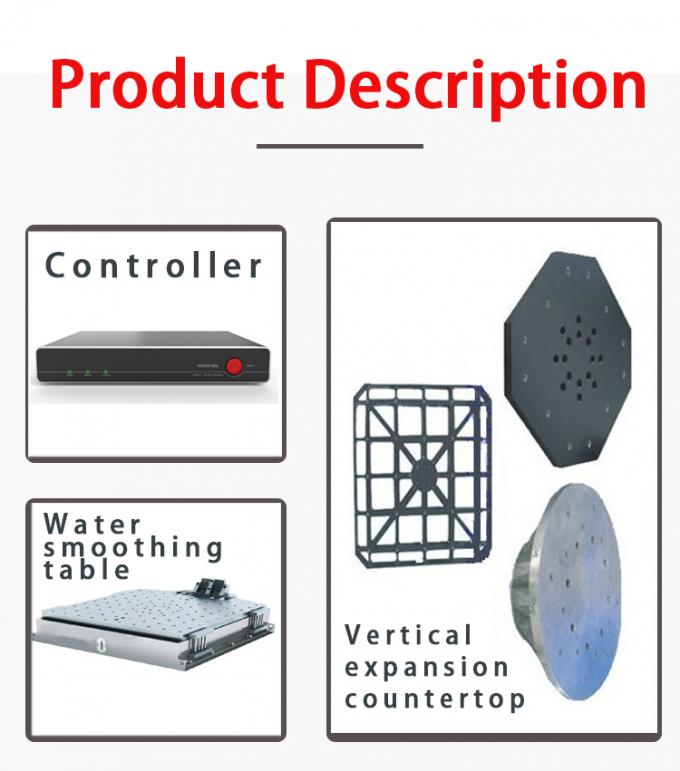 ISO فرکانس بالا 300kg.F دستگاه تست لرزش برای آزمایشگاه 1