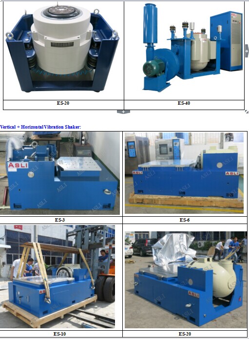 میز لرزش لرزش شوک تصادفی و سینوسی الکترودینامیک MIL-STD-810F 3