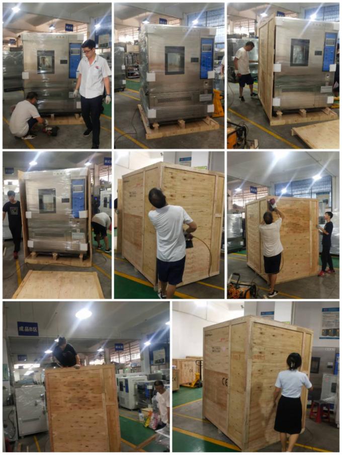 محفظه تست کنترل آب و هوای گرما و سرمایش 3C/Min Dia 50mm 2 Layers 2