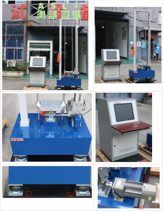 تستر ضربه مکانیکی شتاب 150G 6ms IEC60068-2-27 1